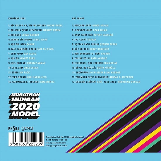 Murathan Mungan - 2020 Model 2 CD