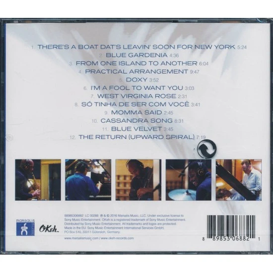 Branford Marsalis Quartet & Kurt Elling ‎– Upward Spiral CD