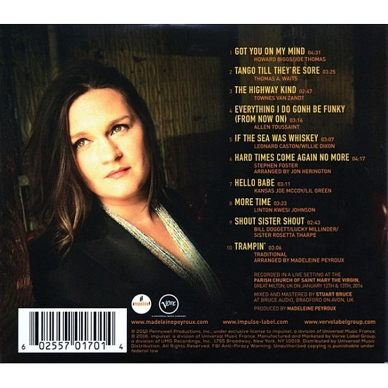 Madeleine Peyroux - Secular Hymns CD