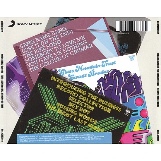 Mark Ronson - Record Collection CD