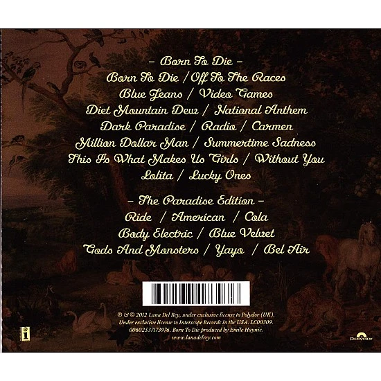 Lana Del Rey - Born To Die - The Paradise Edition 2 CD