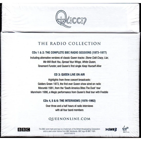 Queen ‎– On Air (Deluxe) 6 CD Box Set