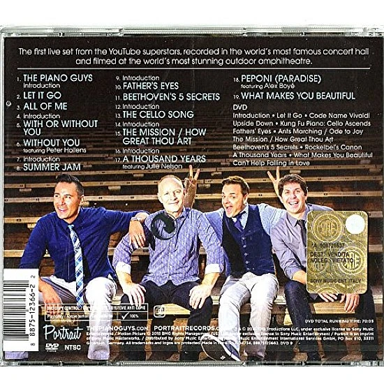 The Piano Guys - Live Deluxe CD + DVD