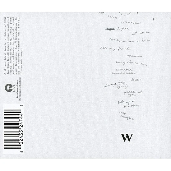 Shawn Mendes - Wonder CD