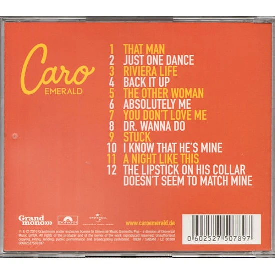 Caro Emerald ‎– Deleted Scenes From The Cutting Room Floor CD