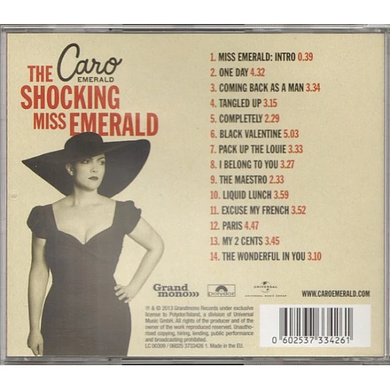 Caro Emerald ‎– The Shocking Miss Emerald CD