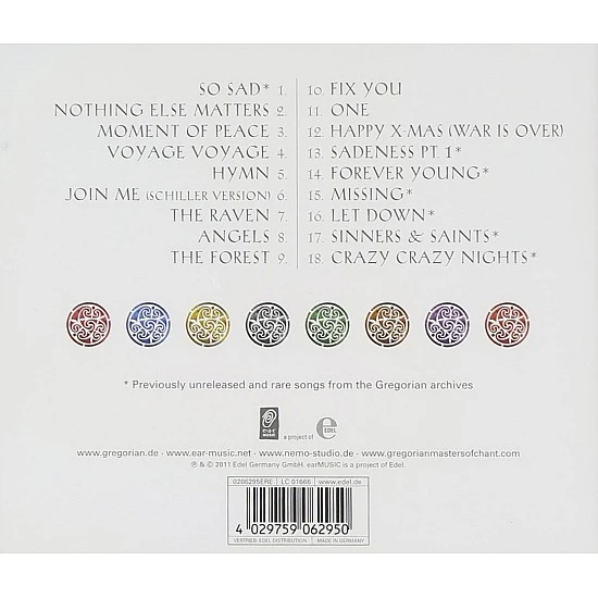 Gregorian ‎– Best Of 1990-2010 CD