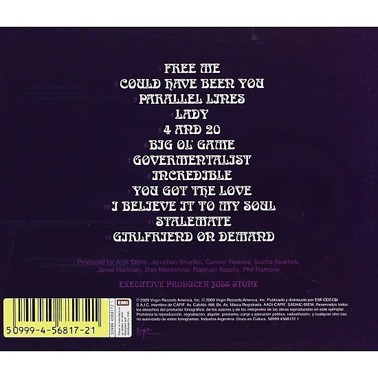 Joss Stone - Colour Me Free! CD