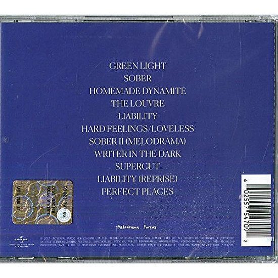 Lorde ‎– Melodrama CD
