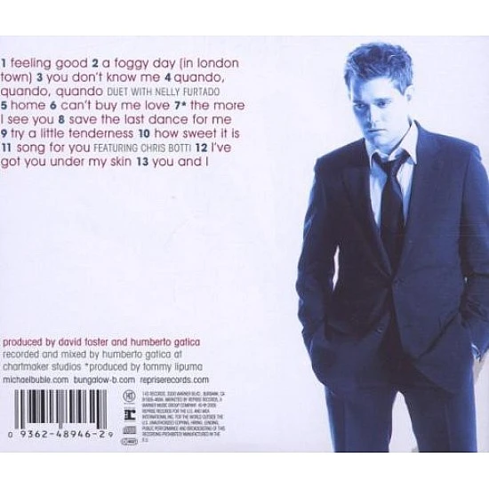 Michael Bublé ‎– It's Time CD
