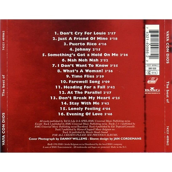 Vaya Con Dios - The Best Of Vaya Con Dios CD