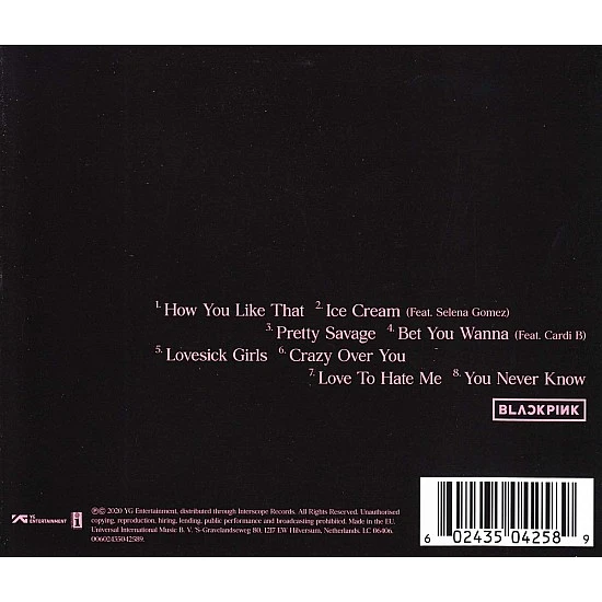 Blackpink - The Album CD