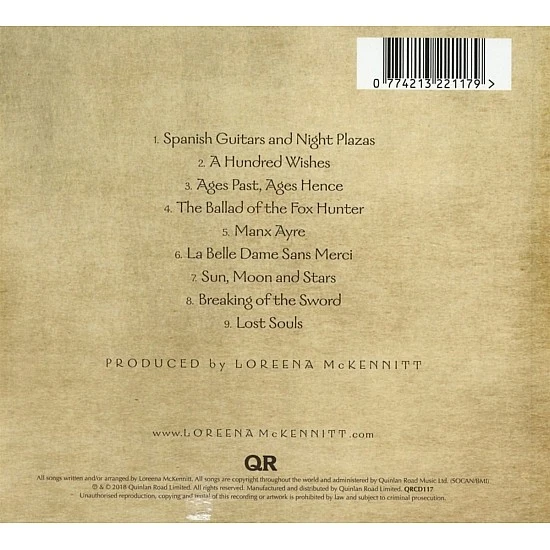 Loreena McKennitt - Lost Souls CD