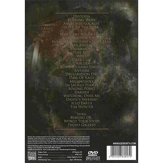 Iced Earth ‎– Live In Ancient Kourion DVD