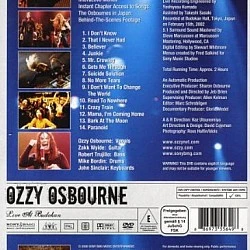 Ozzy Osbourne - Live At Budokan DVD (PAL)
