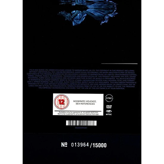 Suede ‎– Night Thoughts DVD + CD