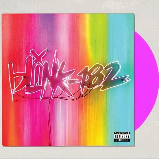 Blink-182 ‎– Nine Eflatun Renkli Plak LP  * ÖZEL BASIM *