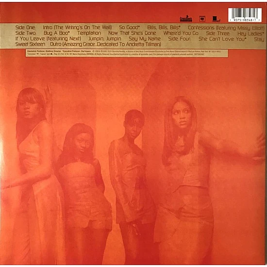 Destiny’s Child - The Writing’s on the Wall Renkli Plak 2 LP  * ÖZEL BASIM *