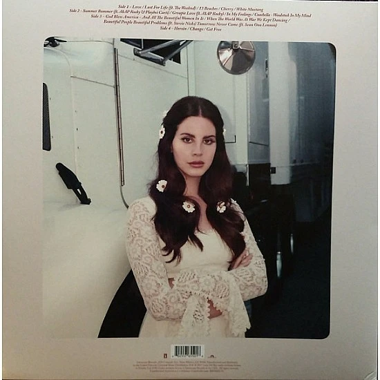 Lana Del Rey - Lust For Life (Transparan Yeşil Renkli) Plak 2 LP * ÖZEL BASIM *