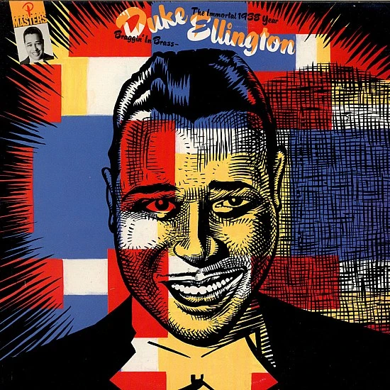 Duke Ellington ‎– Braggin' In Brass: The Immortal 1938 Years Plak 2 LP * İKİNCİ EL *