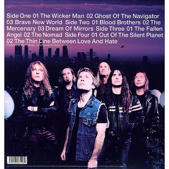 Iron Maiden ‎– Brave New World Plak 2 LP