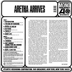 Aretha Franklin - Aretha Arrives Plak LP (Limited Edition)