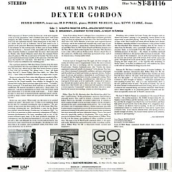 Dexter Gordon ‎– Our Man In Paris Plak LP