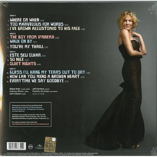 Diana Krall - Quiet Nights Caz Plak 2 LP
