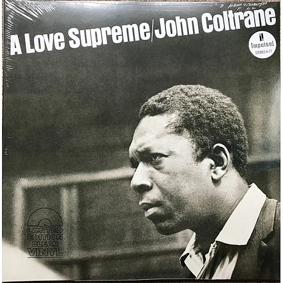 John Coltrane - A Love Supreme (Transparan Renkli) Caz Plak LP