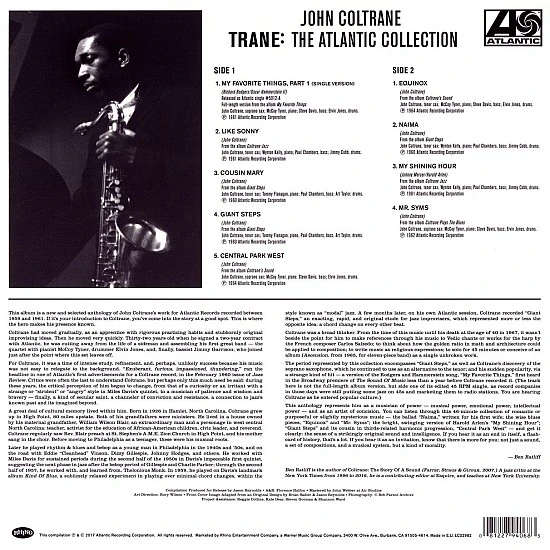 John Coltrane - Trane: The Atlantic Collection Plak LP