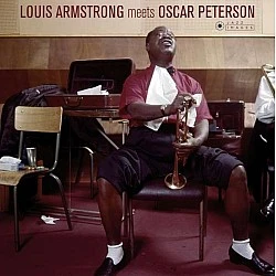Louis Armstrong ‎– Louis Armstrong Meets Oscar Peterson Caz Plak LP Limited Edition