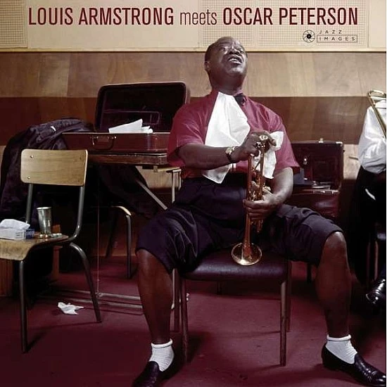 Louis Armstrong ‎– Louis Armstrong Meets Oscar Peterson Caz Plak LP Limited Edition