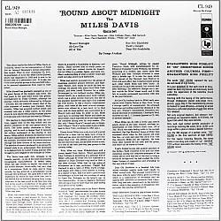 Miles Davis - Round About Midnight Caz Plak LP