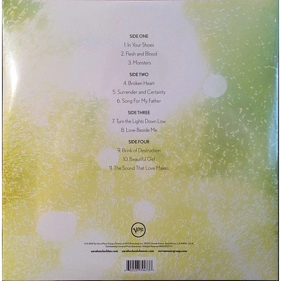 Sarah McLachlan ‎– Shine On Plak 2 LP