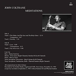 John Coltrane ‎– Meditations Caz Plak LP