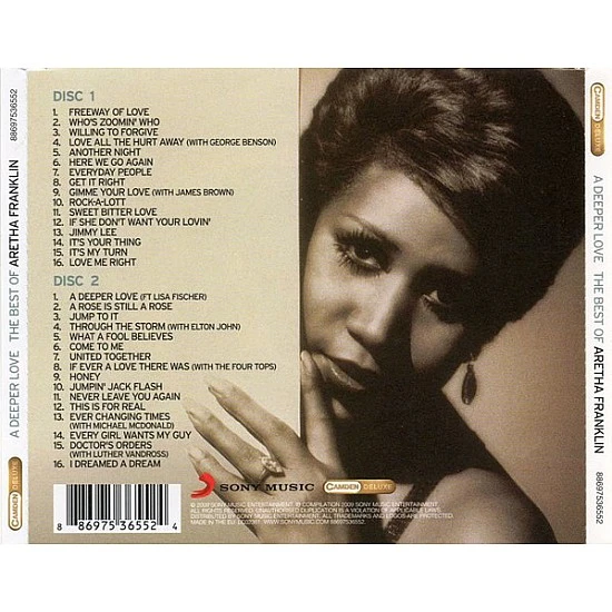 Aretha Franklin - A Deeper Love (The Best Of Aretha Franklin) 2 CD