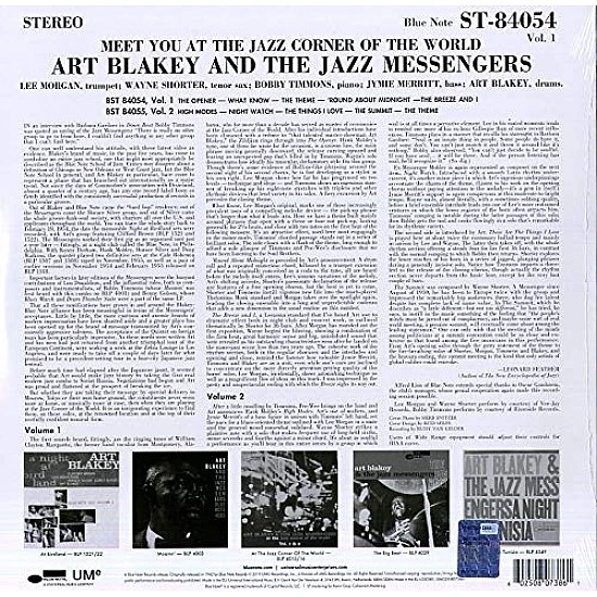 Art Blakey - Meet You At The Jazz Corner Of The World Plak LP