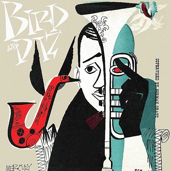 Charlie Parker And Dizzy Gillespie - Bird And Diz Caz Plak LP
