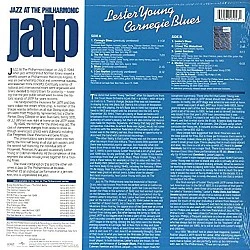 Lester Young ‎– Carnegie Blues Plak LP 
