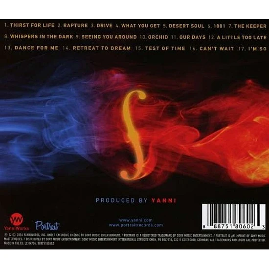 Yanni ‎– Sensuous Chill CD