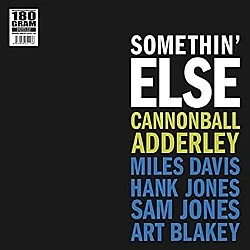 Cannonball Adderley ‎– Somethin’ Else Caz Plak LP