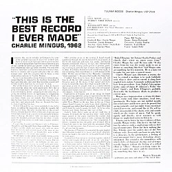 Charles Mingus ‎– Tijuana Moods Caz Audiophile Plak LP