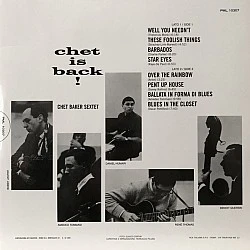 Chet Baker ‎– Chet Is Back! Caz Audiophile Plak LP