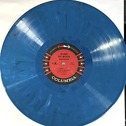 Miles Davis - Kind Of Blue Caz Mavi Renkli Plak LP