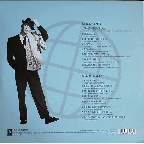 Frank Sinatra - Around The World With Frank Caz Plak LP