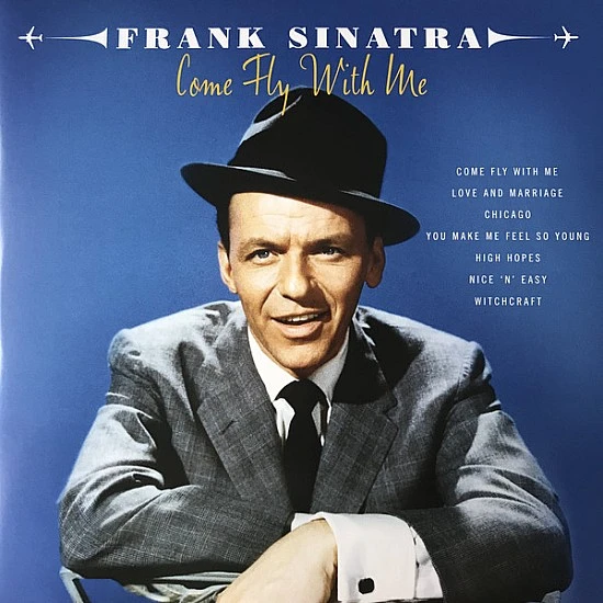 Frank Sinatra ‎– Come Fly With Me Caz Plak 2 LP
