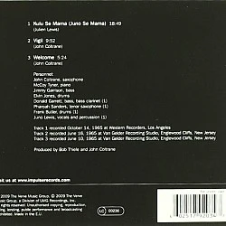 John Coltrane - Kulu Se Mama Digipak CD