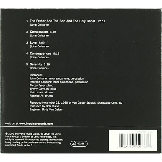John Coltrane - Meditations Digipak CD