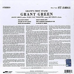 Grant Green - Grant's First Stand Plak LP