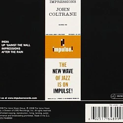 John Coltrane - Impressions Digipak CD